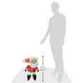 thumbnail image 2 of Rhode Island Novelty 24" Inflatable Blow Up Christmas Yard Lawn Santa Decoration, 2 of 2