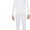 White, variant on Thermal Underwear for Boys Fleece Lined Thermals Kids Base Layer Long John Set (Red - Small)