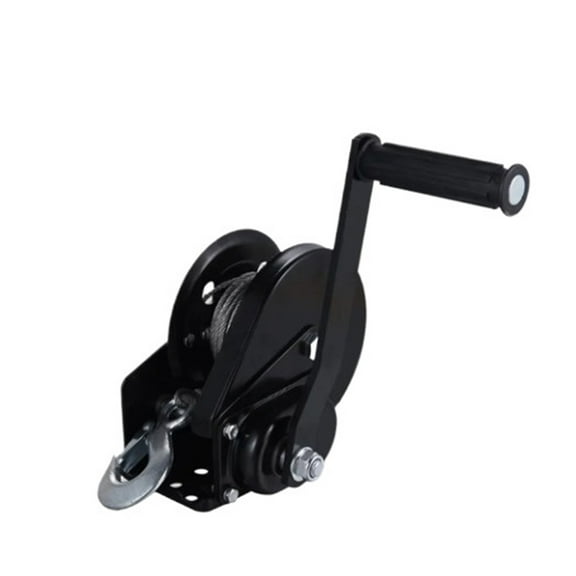 Ar Heat Treatment 1200lbs Auto Brake Manual Hand Winch, Boat Winch Vertical Lifting Boat Trailer Tripod Winch