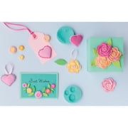 Martha Stewart M4300028 Martha Stewart Crafter's Clay Silicone Molds 4/Pkg - Romantic