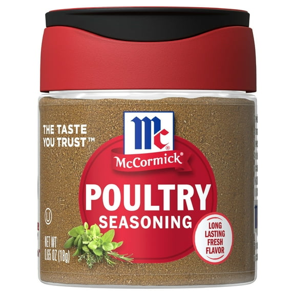 2 Pack - McCormick Poultry Seasoning - 0.65 oz Packaging may vary