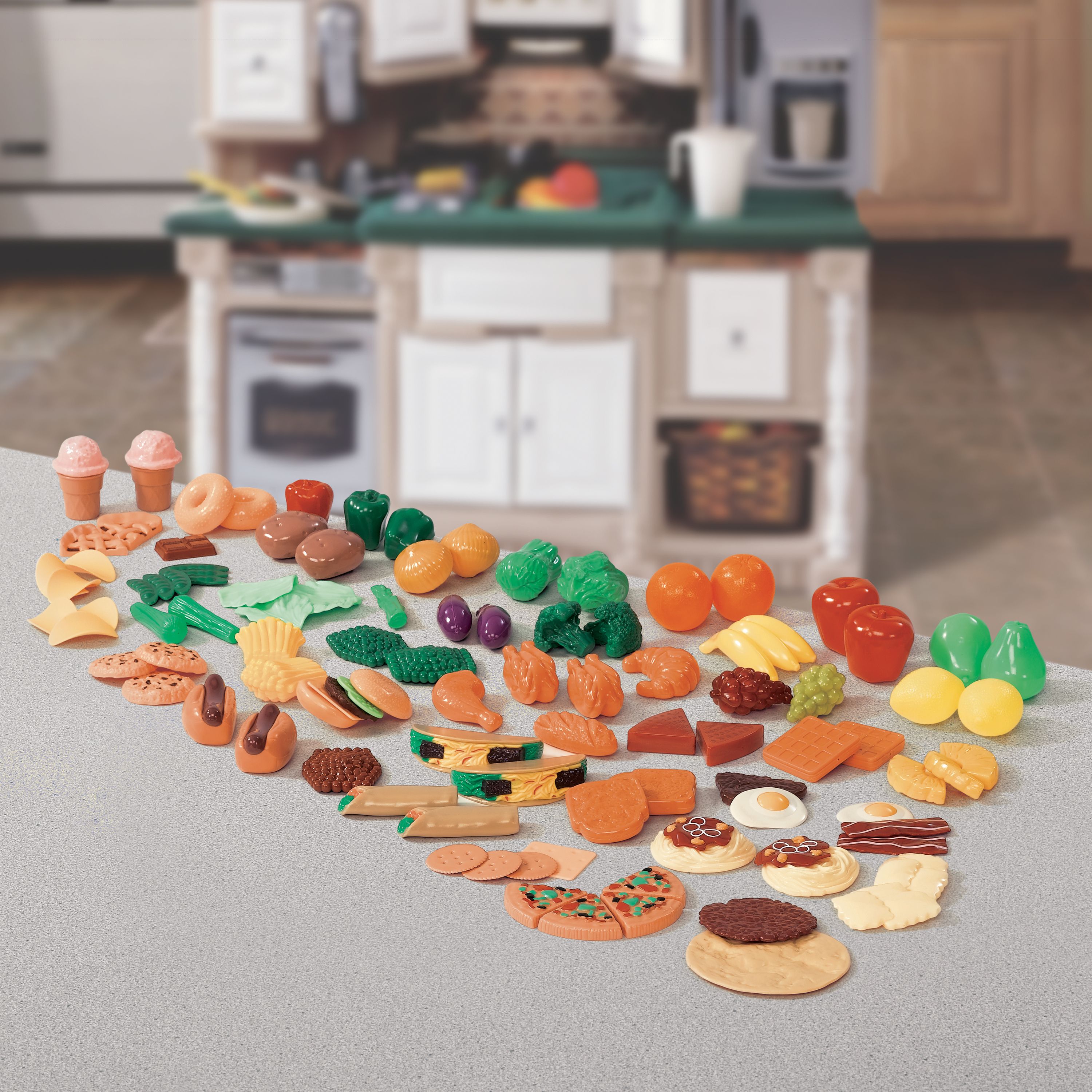 Step2 101 Piece Plastic Play Food Assortment for Toy Kitchens - image 4 of 4