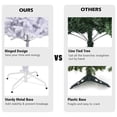 thumbnail image 5 of 9Ft Hinged Artificial Christmas Tree Premium Pine Tree 2132 Tips w/Metal Stand, 5 of 6