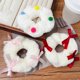 thumbnail image 2 of Hair Scrunchie for Women and Kids Plush Bowknot Hair Bands Sweet Ponytail Holder for Daily Use Hair Styling Accessories color, 2 of 4