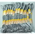 thumbnail image 2 of ThreadNanny 24 White Gold Skeins of 100 Percentage Cotton Metallic Thread for Hand Embroidery, 2 of 4