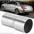 thumbnail image 4 of Universal Stainless Steel Exhaust Pipe Adapter, 57-63MM Connector Tube for Vehicle Modification Parts, 4 of 5