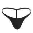 thumbnail image 2 of EchoBliss Hombres Sexy Tanga Bolsa Transparente Mejora Cintura Para Baja Bikini Lencería Ropa Interior, 2 of 11