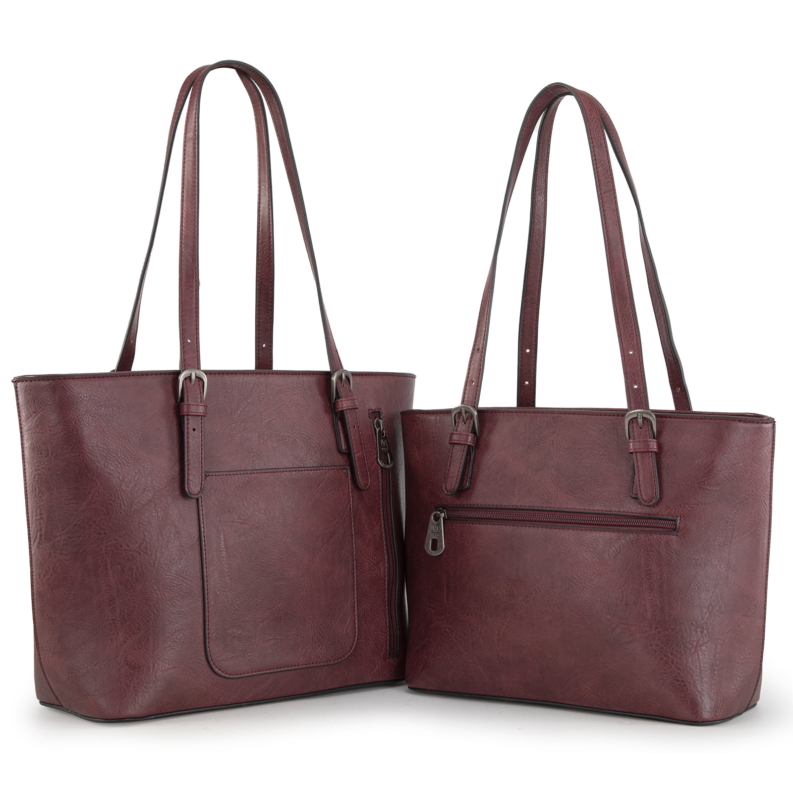 Montana West Tote Bag for Women Large Purse and Handbags Set Embossed Collection Purse 2Pcs Set