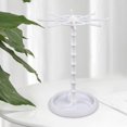 thumbnail image 6 of Jewelry Organizer Jewelry Storage Stand Necklace Organizer for Trinkets Bathroom Tall White, 6 of 9