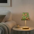 thumbnail image 5 of Ryvnso LED Bedside Table Lamp Circles Art Bedroom Desk Lamps Nightstand Lampshade S, 5 of 7