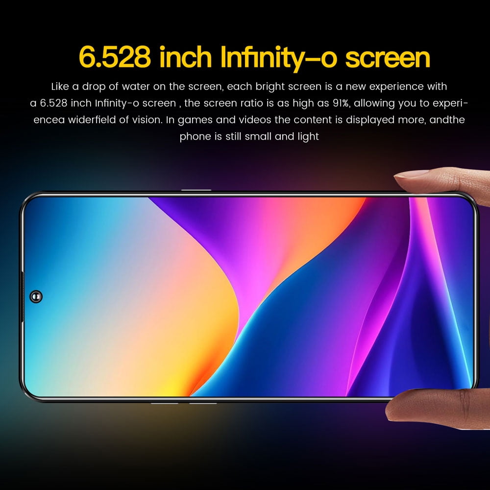 T-Mobile Global Version Unlocked Android Phones, Chycet  6.52"  Cell Phones 4G Dual Sim Smartphone , 3GB + 64GB ,13MP + 5MP Camera , Facing Unlocking Mobile Phones,Spark 10 Pro