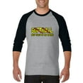 thumbnail image 1 of MmF - Mens Raglan Sleeve Baseball T-Shirts, up to Size 3XL - Softball Play Hard or Go Home, 1 of 4
