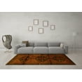 thumbnail image 3 of Ahgly Company Indoor Rectangle Persian Yellow Traditional Area Rugs, 7' x 9', 3 of 4