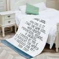 thumbnail image 5 of Healing Throw Blanket with Inspirational Thoughts and Prayers- Religious Christian Gifts for Women Men Soft Inspirational Blankets and Throws 50x60 Inch Perfect Caring Catholic Gift, 5 of 6