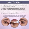 thumbnail image 3 of Pestañas postizas Ardell Glamour Strip Lashes 113 negras, paquete de 4, 3 of 4