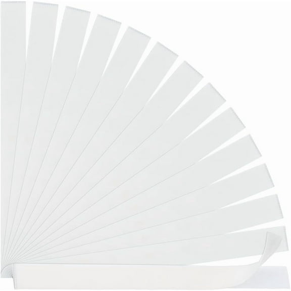 16Pcs 11.2inch Glue Strips with Mesh Backing 24mm/0.9inch Wide Hot Melt Resin Strips Thermal Glue Strips for Book Binding Repair Hot Melt Binding Machine 1.2mm Thick White