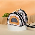 thumbnail image 7 of Portable Guinea Pig Travel Bag, Small Animals Pig Hamster Bag with Strap Breathable Portable, A_Gray 1 Portable Guinea Pig Travel Bag, By Meiiso, 7 of 7
