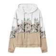 WXLWZYWL Graphic Hoodie for Women Plus Size Jackets Coats Trendy Cute