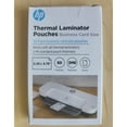thumbnail image 6 of HP Thermal Laminating Pouches for Business Cards, 2.25 In. x 3.75 In., 50-Case Pack 91077B, 6 of 13