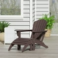 thumbnail image 2 of Chaise Adirondack avec Repose-Pieds Assorti Ensemble 2 Pcs, 2 of 8