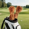 thumbnail image 5 of Yuyamidu Tiger Print Golf Head Covers for Driver Fairway Woods Hybrids Headcovers PU Leather Golf Club Head Cover Leopard Print Golf Club Covers, 5 of 8