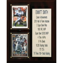 Emmitt Smith Dallas Cowboys 8'' x 10'' Plaque