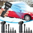 thumbnail image 1 of Dianli Portable Electric Snow Blower Model 110000 With Multiple Air Nozzles Cordless Powerful Handheld Snow Thrower Lightweight Compact for Driveway Sidewalk Patio Snow Removal, 1 of 9
