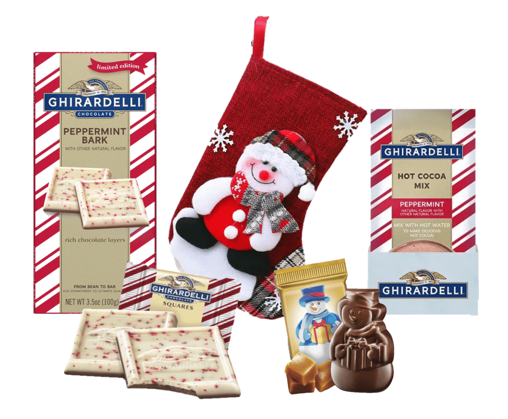 Ghirardelli Christmas Gift Stockings | Premium Christmas Treats | Hot ...