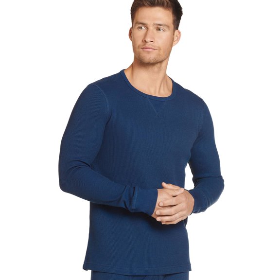 Jockey Men's Long Sleeve Waffle Crew