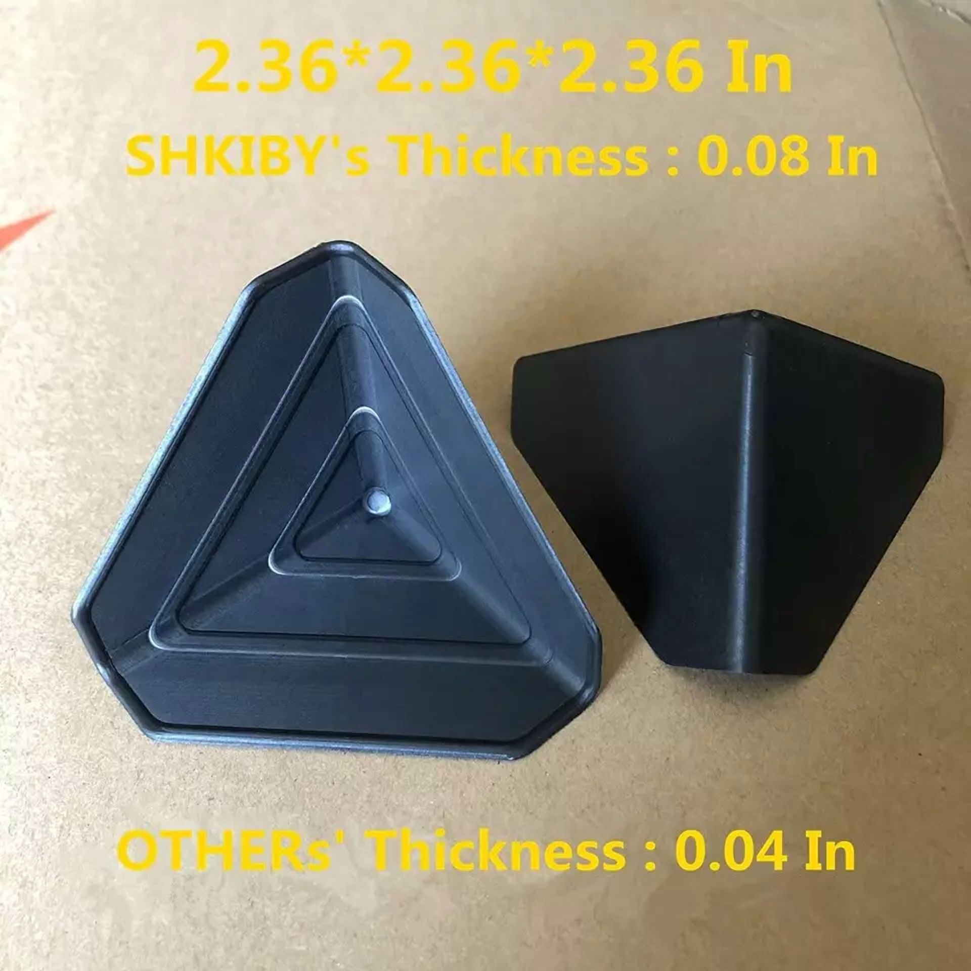CIRCLE- [80 Pack] Shipping Box Corner Protectors Plastic Packaging Edge Protectors, Cart