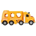 thumbnail image 6 of Transport Carrier Truck Set Large Spray Sound Light Inertia Double Layer With 4 Small Trucks Model Car Kit For Kid Gifts, 6 of 21