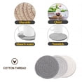 thumbnail image 3 of Posavasos tejidos Billuyoard con marco de almacenamiento grueso en forma de U Aislamiento térmico Absorber gotas, 3 of 6