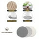 thumbnail image 5 of Yuarrent Posavasos tejidos que absorben las gotas, protegen la reutilización del escritorio, posavasos de diseño grueso para decoración del Mostrada, 5 of 6