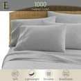 Pratyux 26INCH EXTRA DEEP POCKETS 6Piece Split Head King Sheet Set