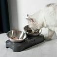 thumbnail image 5 of Elevated Cat Bowls Dog Water And Food Bowl Holder Dog Elevated Medium Breed Metal Pet Bowls for Dogs Slow Feeder Bowl Large Breed Pet Food Bowls for Small Dogs Lifted Dog Bowls for Large Breed Sturdy, 5 of 8
