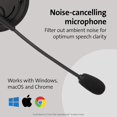 thumbnail image 4 of Kensington USB Casque Hi-Fi W / Micro en Vrac Noir, 4 of 5