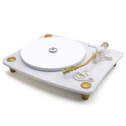 TechPlay Ghost W, 2 Speed Belt Driven Turntable with Bluetooth Broadcast. Connects to Your Bluetooth Speakers wirelessly