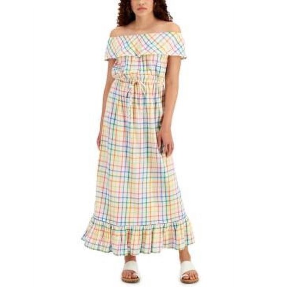 MSRP $60 Style & Co Off-The-Shoulder Maxi Dress Size Medium