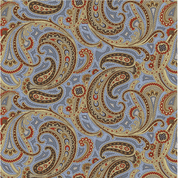 Studio E Horse Whisper Paisley Multi Fabric By The Yard