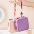 thumbnail image 6 of Hevirgo Silicone Cosmetic Bag Makeup Brush Organizer Zipper Closure Waterproof Toiletry Bag Portable Cosmetic Pouch, 6 of 8