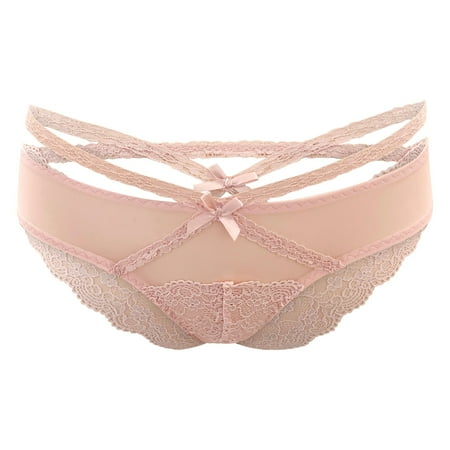 

G String Thongs for Women Panties Mesh Silk Comfort Panties Lace Briefs Underwear