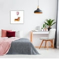 thumbnail image 2 of Stupell Industries UK Royal Corgi Dog Balloon Graphic Art White Framed Art Print Wall Art, Design by Amelia Noyes, 2 of 8