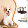 thumbnail image 2 of Tienda plegable para mascotas, casa de animales plegable octogonal con cremallera para exteriores, tela Oxford 600D, corralito para interiores, Suministros de alimentación y agua para Café S Greeniant PT000583-01, 2 of 6