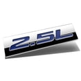 thumbnail image 3 of DNA Motoring EM-AS-25L-BL METAL EMBLEM CAR BUMPER TRUNK FENDER DECAL LOGO BADGE CHROME BLUE 2.5L 2.5 L, 3 of 3