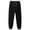 Black, variant on Mens Casual Pants Cotton Sport Solid Elastic Waist Drawstring Full Length Pants Olive Green