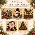 thumbnail image 5 of DIY Christmas Pearl Diamond Painting Art Kit with Frame, Home Wall Decor Art Craft Kit, Holiday Christmas Wall Decor, Handmade Home Decoration Gift, 5 of 7