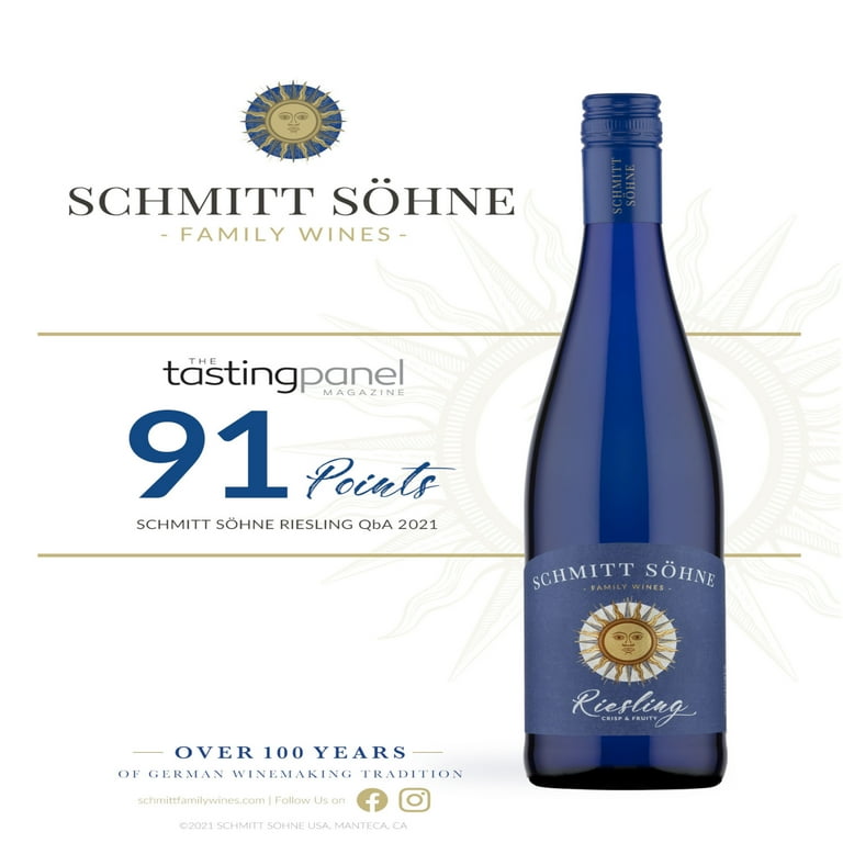 Schmitt Sohne Riesling Qba White Wine, Germany, 750mLGlass Bottle