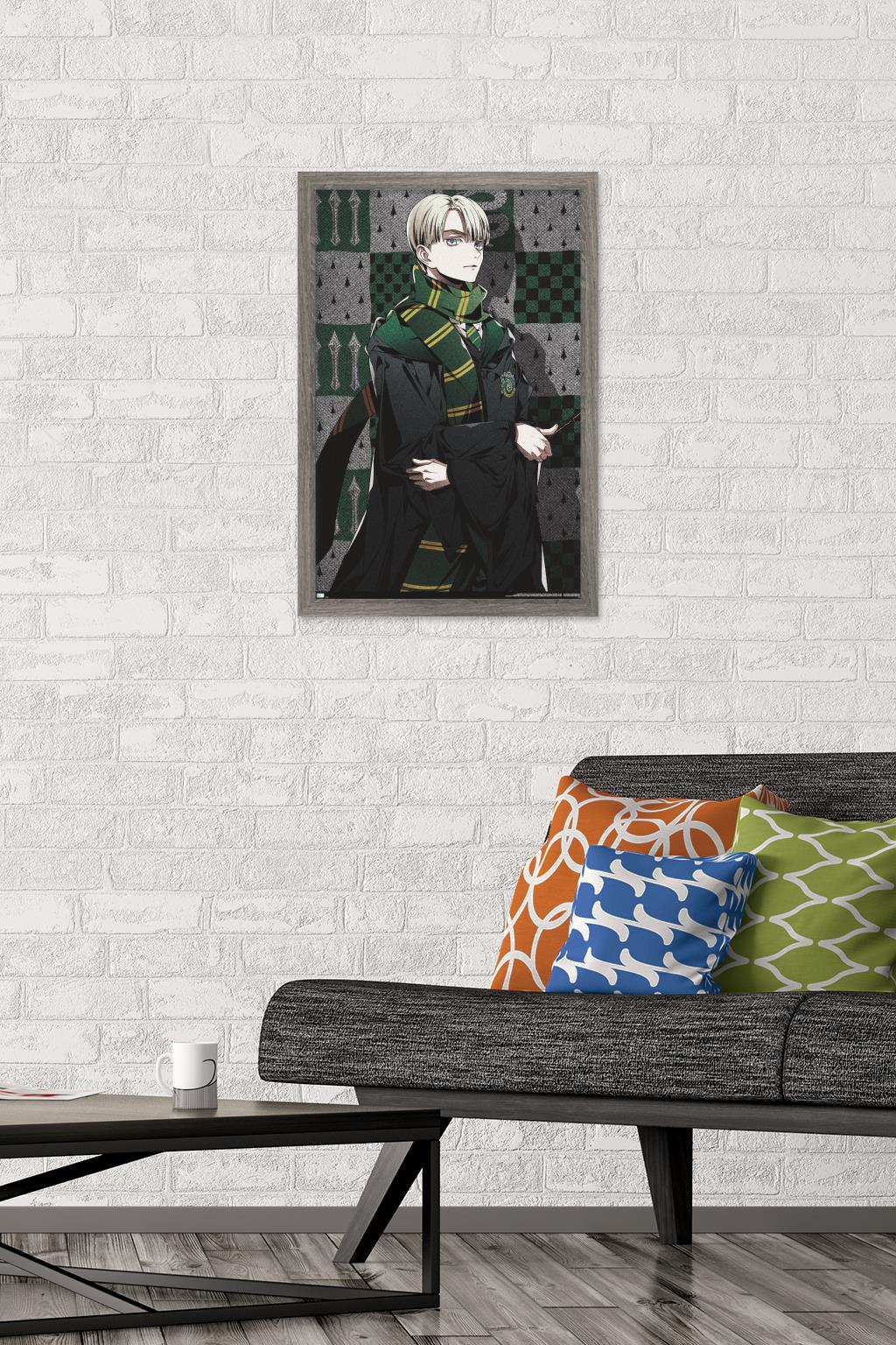 The Wizarding World: Harry Potter - Dynasty Draco Wall Poster, 14.725" x 22.375" Framed