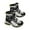 Black, variant on Gibobby Boys Cowboy Boots Kids Western Boots Square Toe Girls Cowgirl Boots for Toddler/Little Kid/Big Kid,Green,11-11.5 Y