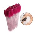 thumbnail image 3 of 50 Pcs Brosses à Cils Jetables Maquillage Extension de Cils Rouge Rose, 3 of 9